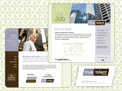 BRAND DEVELOPMENT: TRUE TALENT GROUP